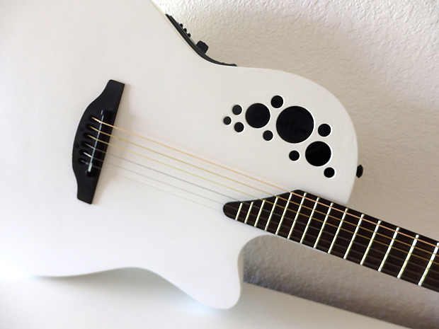 楽天市場】Ovation Elite TX Mid Depth - 1778TX Ivory White