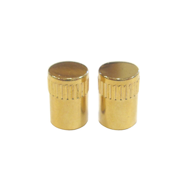 Two Genuine Gretsch Gold Plated 4mm Metric Switch Tips for Imported Gretsch Guitars and Basses image 1