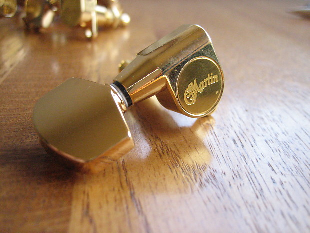 Martin Tuning Keys Gold Tuner Set 6 Tuners Machine Heads Tuning Keys