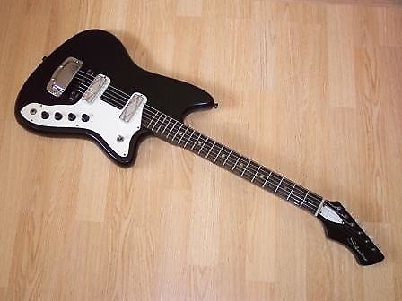 Silvertone 1476 Bobkat Black 60s Gig Bag – Black Bobbin