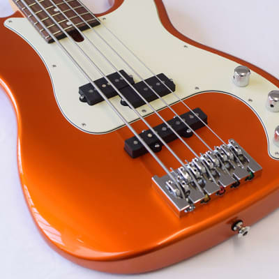 Mike Lull PJ5 Bass Candy Apple Orange RW image 11