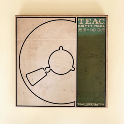 TEAC RE-1002 EMPTY REEL /// WITH ORIGINAL BOX | Reverb TEAC RE-1002 EMPTY REEL /// WITH ORIGINAL BOX | Reverb
