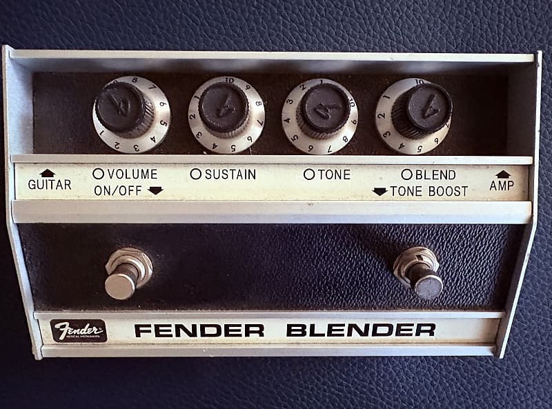 612 fender blender ファズ Guitar Pedal X - GPX Blog - Fender reboots the Fender