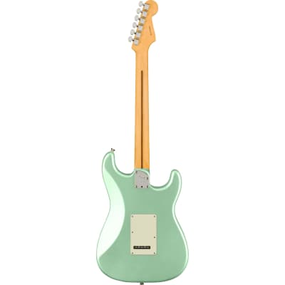 Fender American Professional II Stratocaster Left-Hand - Maple Fingerboard, Mystic Surf Green image 4