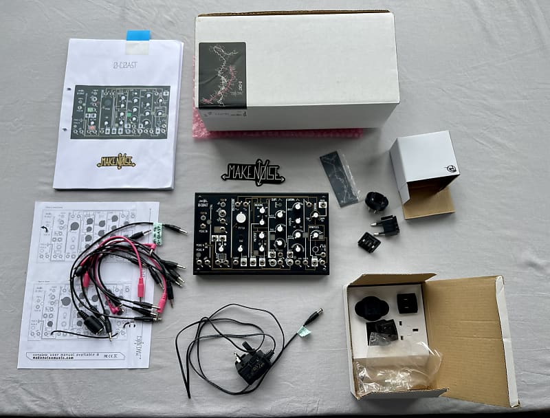 Make Noise 0-Coast Patchable Synthesizer - mint condition w Make Noise 0-Coast Patchable Synthesizer - mint condition w