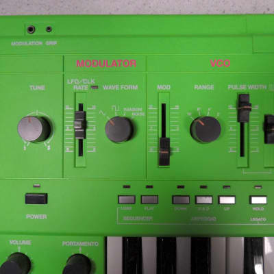 Roland SH-101 Monophonic Analog Synthesizer Refinished by GHOSTINMPC Custom Green [Three Wave Music] image 3