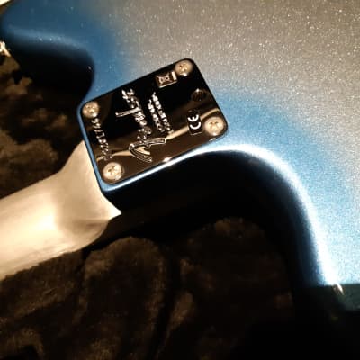 Fender Limited Edition American Professional Jazzmaster 2020 Sky Blue Metallic with Aluminum Neck image 7