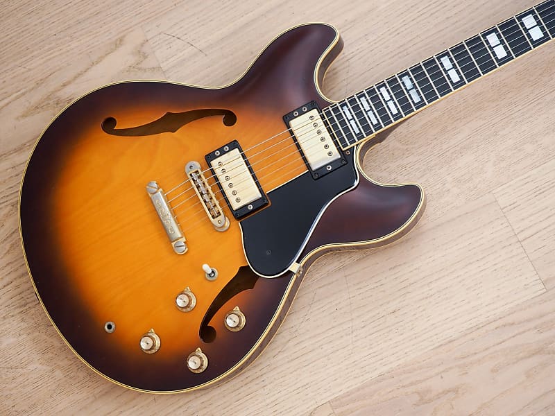 1978 Yamaha SA2000 Vintage Semi-Hollowbody Electric Guitar Japan w