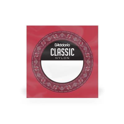 D'Addario - J27H06 - Hard Tension Classical 6th Guitar String - Silver Wound for sale