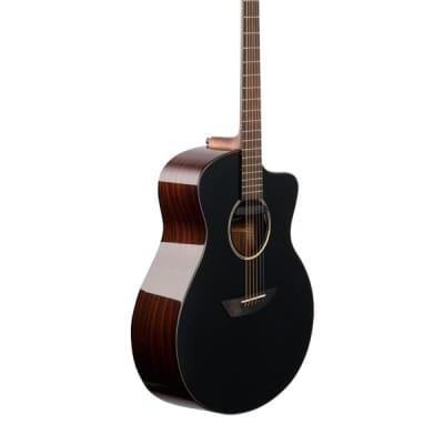 Ibanez Jon Gomm JGM5 Acoustic Electric Guitar with Bag Satin Black image 8