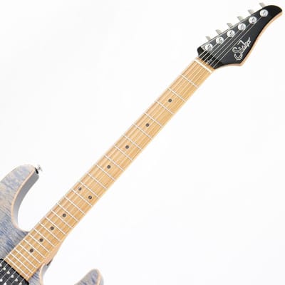Suhr Guitars Core Line Series Modern Plus (Trans Blue Denim/Roasted Maple) [SN.71648] image 6