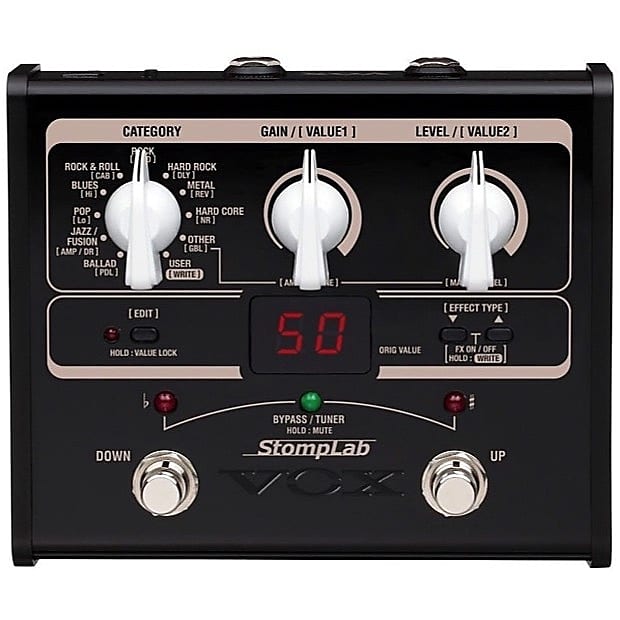 Vox StompLab 1G Modeling Guitar Effects Pedal image 1