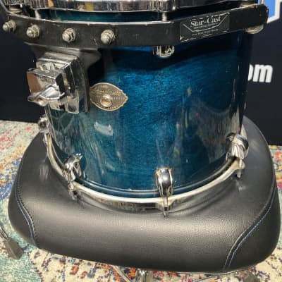 Tama - 10x9" and 14x12" Starclassic Rack Toms, with Star-Cast Mounting System - Marine Blue image 3