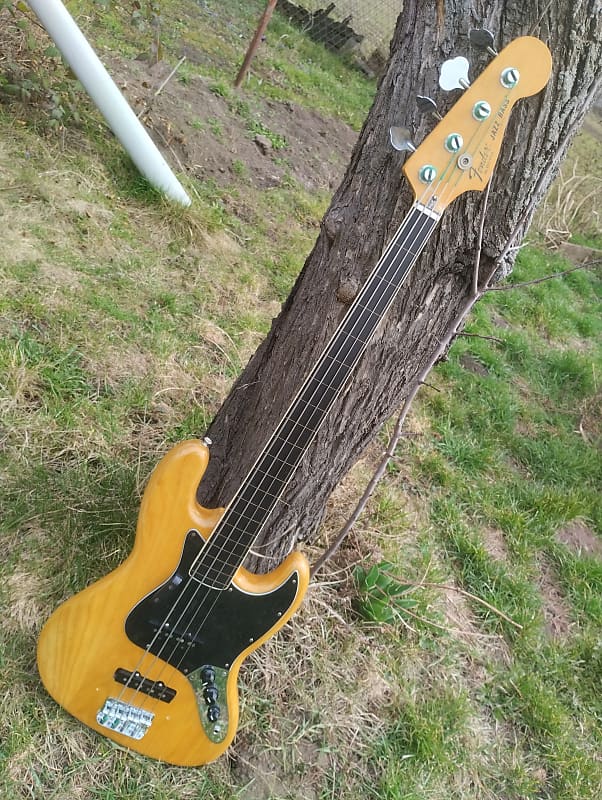 Fender Jazz Bass 1978 - fretless natural image 1