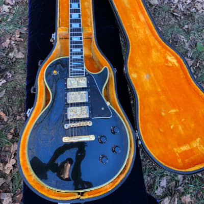 Gibson Gibson 1957 Les Paul Custom 35th Anniversary Reissue (1989) Ebony image 18