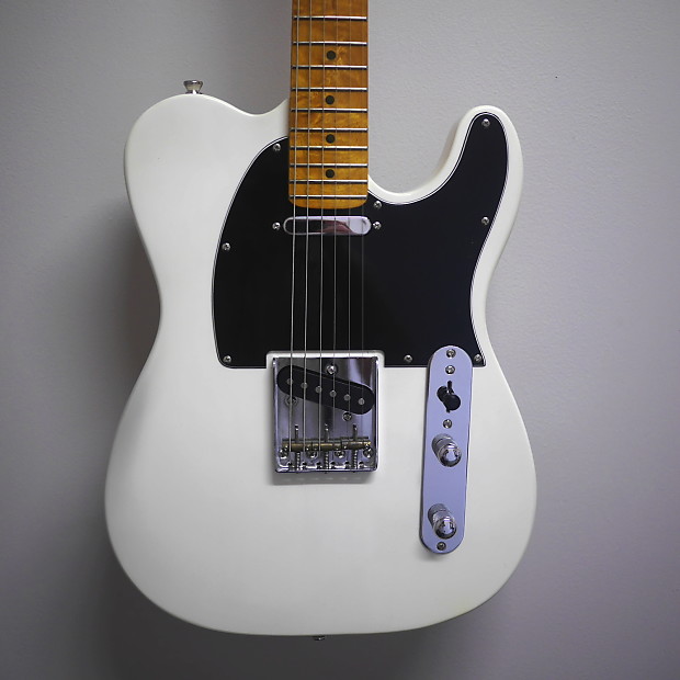 Indy Custom ICLE-TWT Tele Style Electric Guitar White image 1