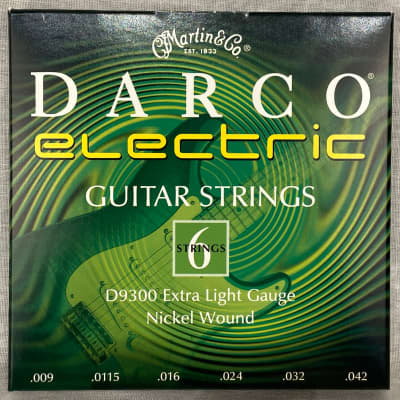 Martin D9300 Darco Electric Guitar Strings - Extra Light (9-42) image 1
