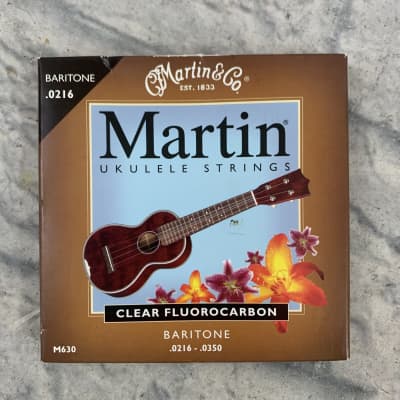 Martin M630 Baritone Ukulele Strings .0216 - .0350 image 1