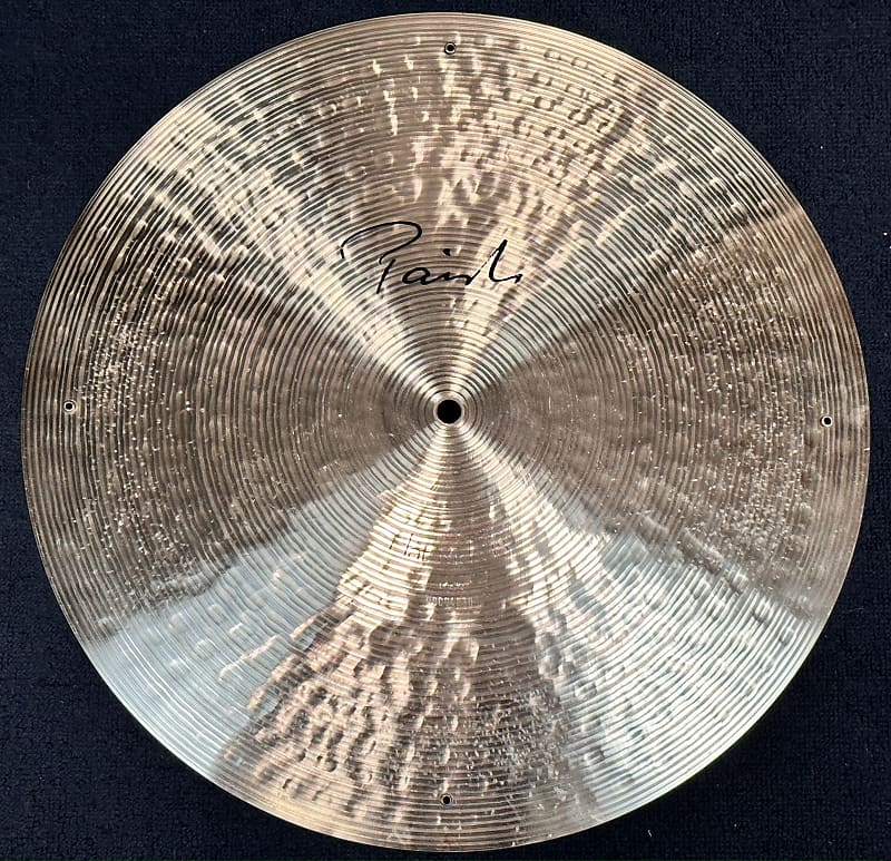 Paiste 18" Signature Flat Ride Cymbal w/ 4 Rivets 1783g Reverb