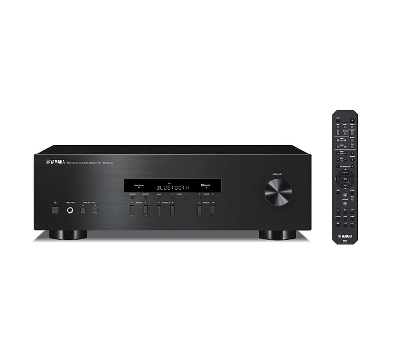 Yamaha R-S202BL Natural Sound Stereo Receiver | Reverb