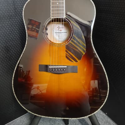 Fender Paramount PD-220E 2022 - Present - 3-Tone Vintage Sunburst image 2