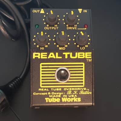 Reverb.com listing, price, conditions, and images for tube-works-real-tube-overdrive