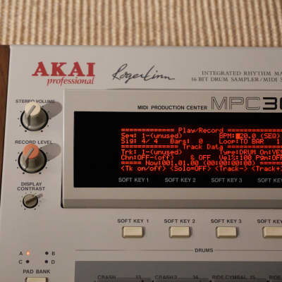 AKAI MPC 3000 LED Display Amber/Black