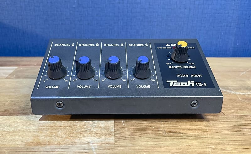 Tech TM-4 Vintage Micro Sound Mixer | Reverb