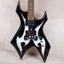 B.C. Rich Warlock Bronze Series Electric Guitar 2003 Tribal Black