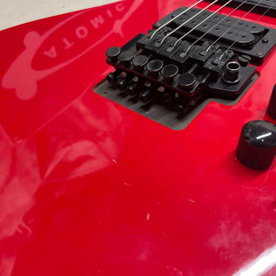 B.C. Rich NJ Series Eagle Guitar - electronics modified - Red image 10