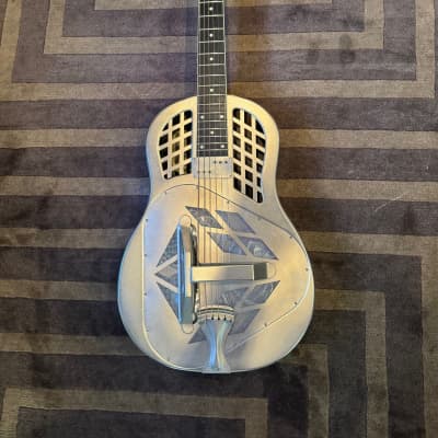 National Reso-Phonic Tricone Resonator 2003 - Vintage Matte Silver image 8