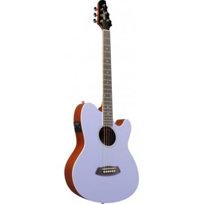IBANEZ TCY10E-LVH Talman Elektro-Akustik-Gitarre, lavender/AL for sale