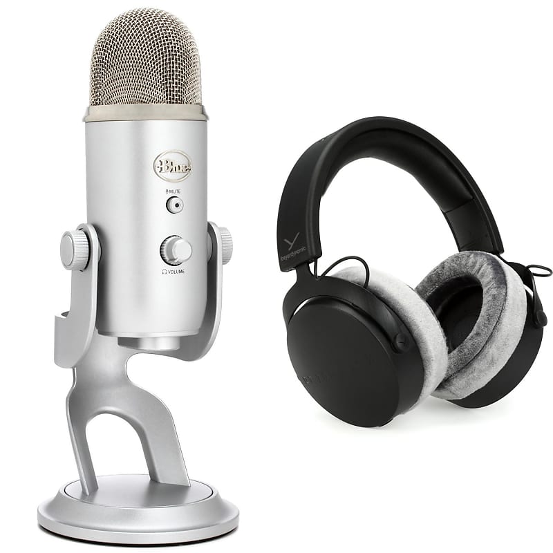 Blue Microphones Yeti Nano USB Condenser Microphone Podcast Bundle