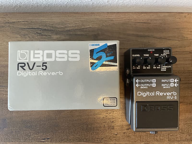 Boss RV-5 digital reverb | Reverb