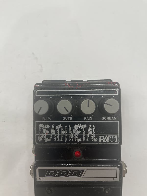 DOD Digitech FX86 Original Death Metal Distortion Vintage Guitar