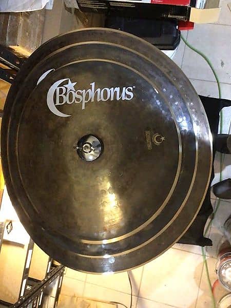 Bosphorus Cymbals - Black Pearl Series Ibo Flat Crash image 1