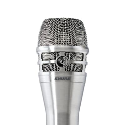 Shure KSM8 Dualdyne Cardioid Dynamic Vocal Microphone, Nickel Finish image 3