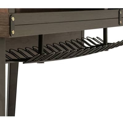 Gator Elite Furniture Series Main Desk | Dark Walnut Brown image 4