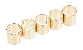 Allparts EP 0220-008 Brass Pot Sleeves image 1