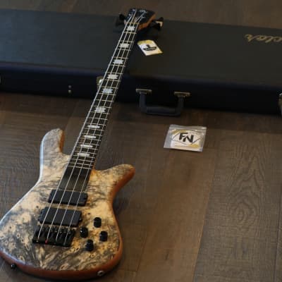 ベース Spector USA NS-4H2 Spector NS-4H2-FM USA 4-String Bass Guitar Royal Blue Stain