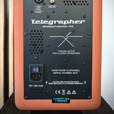 Telegrapher Loudspeakers FOX (pair) Elephant set (ex-demo) image 3