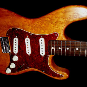 Eric Brown Super Strat 2003 Birds' Eye Maple. ALL HANDMADE. Trades welcome. Beautiful. image 2