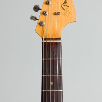 Fender  Jazzmaster Solid Body Electric Guitar (1964), ser. #L40716, black hard shell case. image 5