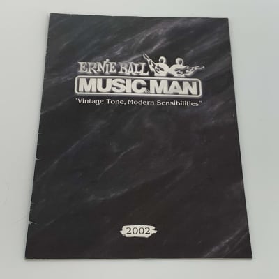 2002 Ernie Ball MUSIC MAN | Kanda Shokai Corp Japanese Dealer Catalog [AXIS EX & EXS ★ MIJ Van Halen EVH!!] image 2