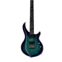 Sterling by Music Man John Petrucci Majesty MAJ200XQM-CPD Electric Guitar-Cerulean Paradise