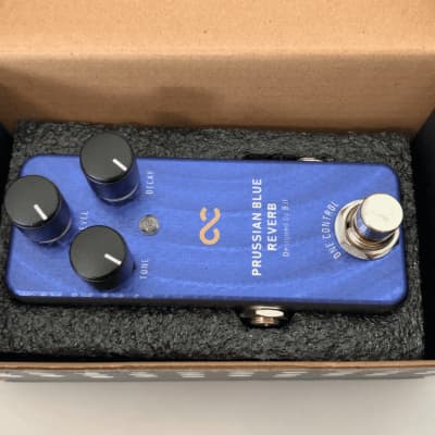 One Control Prussian Blue Reverb Pedal