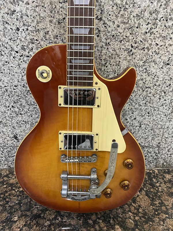 1997 Epiphone Les Paul With Factory Bigsby Made In Korea