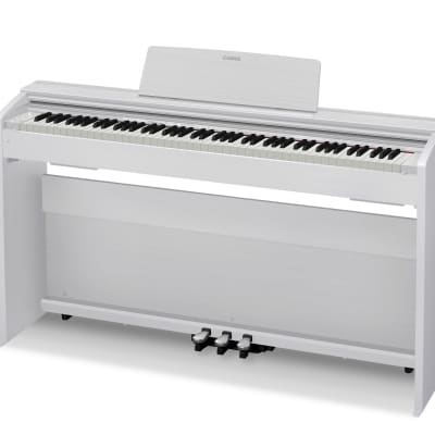 Casio PX-870 Privia Digital Piano - White w/ Furniture Bench image 3