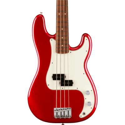 Fender Player Precision Bass, Candy Apple Red for sale