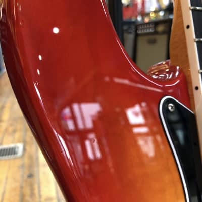 Fender Rarities Flame Ash Top Jazz Bass 2019 Plasma Red Burst w/Hard Case, All Materials image 9